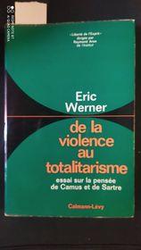 De la violence au totalitarisme - copertina