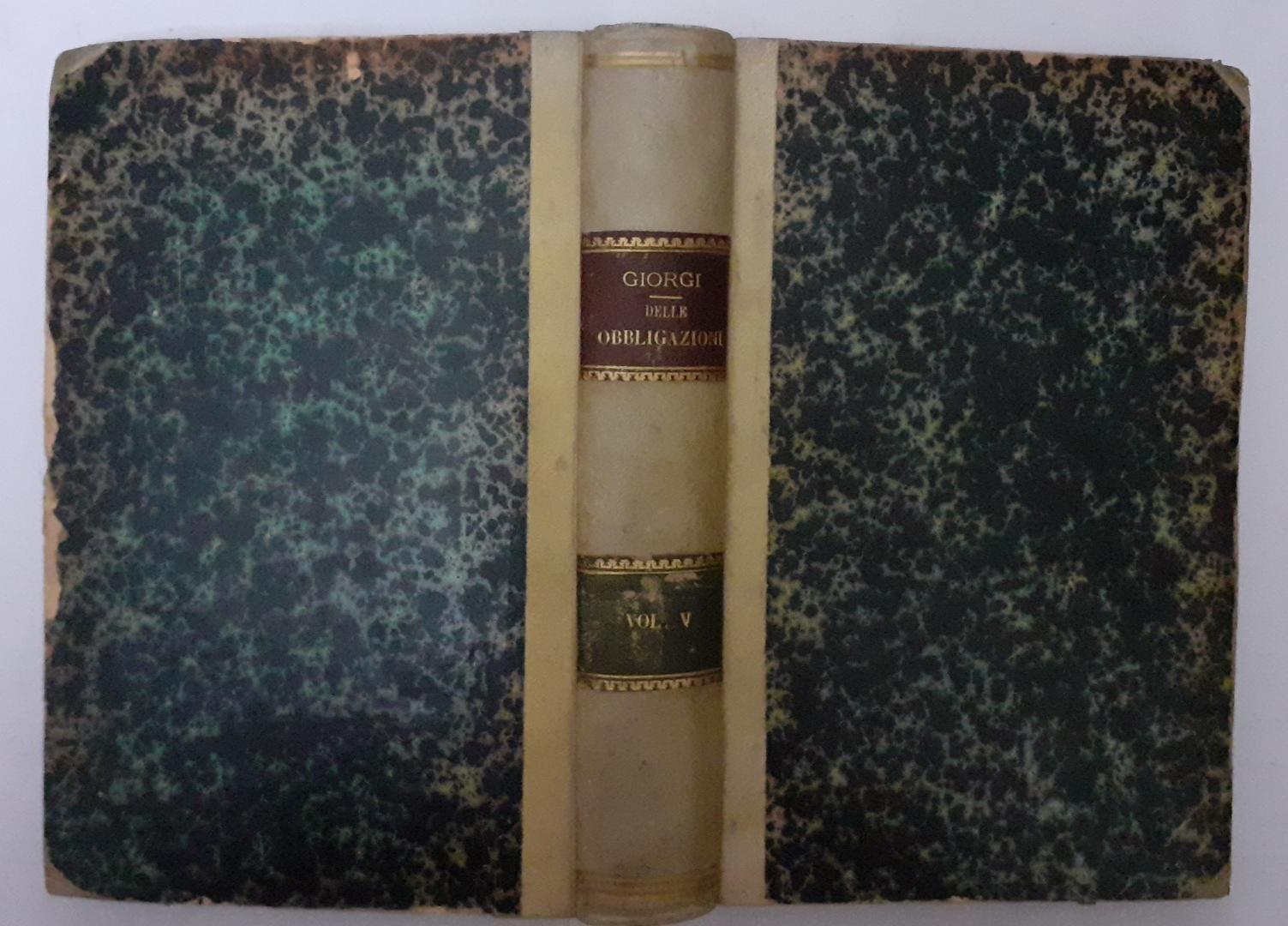 Teoria delle obbligazioni nel diritto moderno italiano - copertina