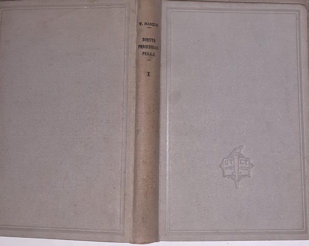 Trattato di diritto processuale italiano secondo il nuovo codice Volume I - copertina