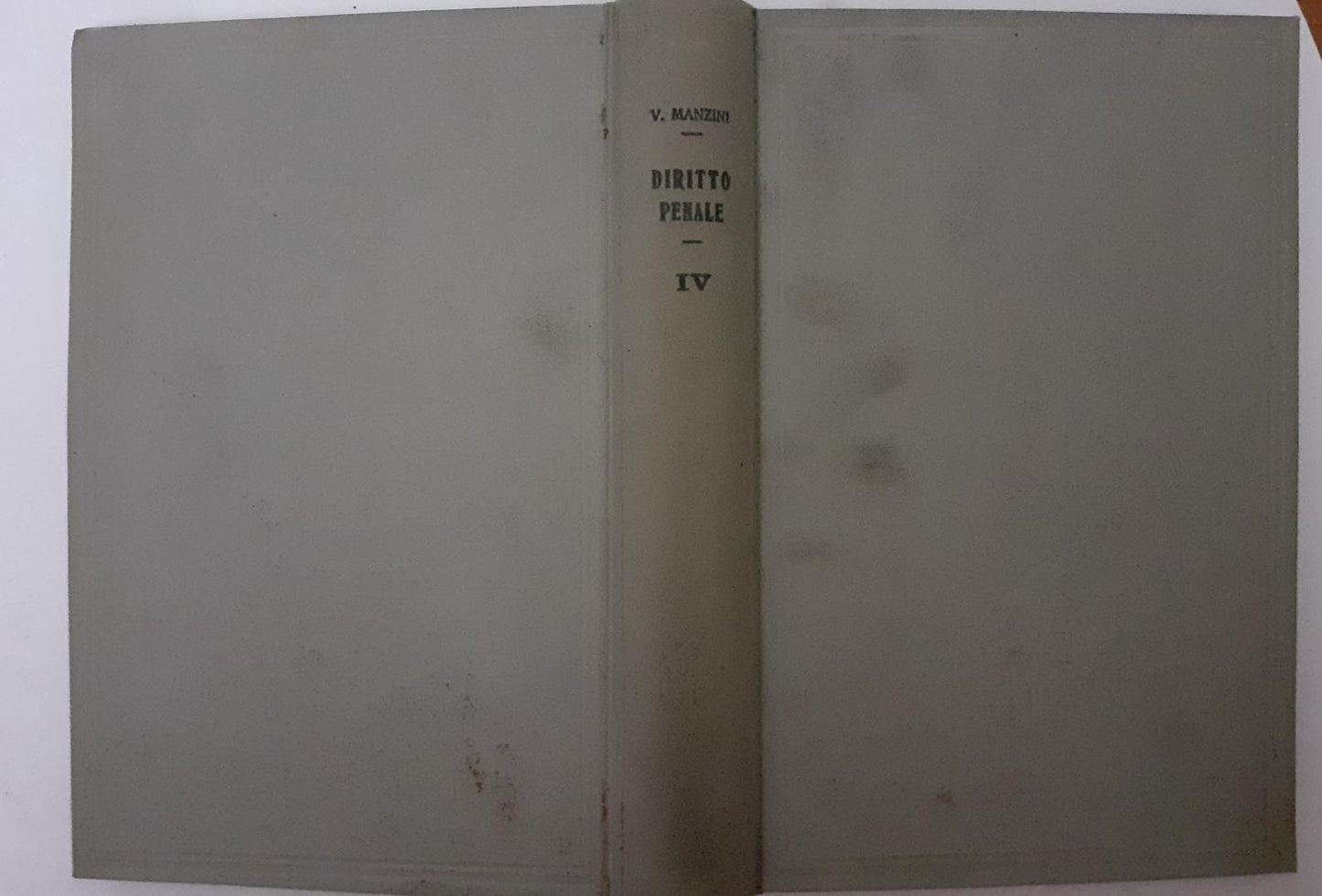 Trattato di diritto penale italiano secondo il codice del 1930 - copertina