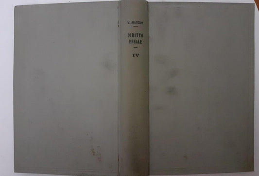 Trattato di diritto penale italiano secondo il codice del 1930 - copertina
