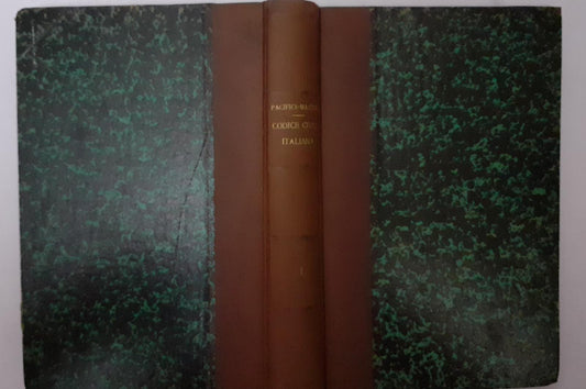 Codice civile italiano commentato con la legge romana. Trattato delle successioni. Volume I - copertina