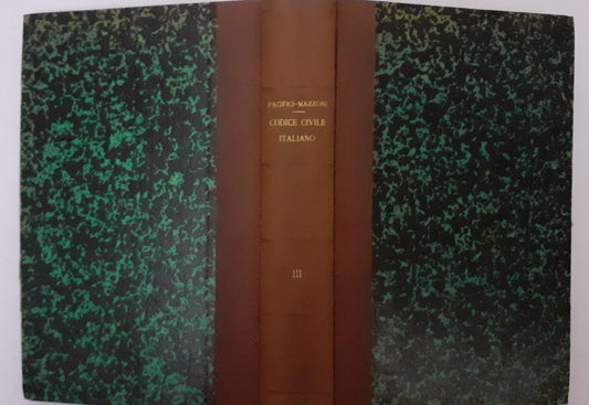 Codice civile italiano commentato con la legge romana. Trattato delle successioni. Vol III Parte I - copertina