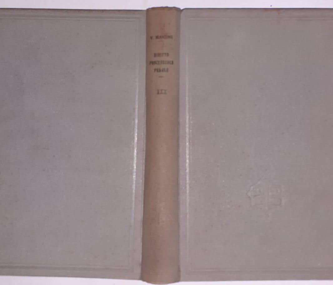 Trattato di diritto processuale penale italiano secondo il nuovo codice Volume III - copertina