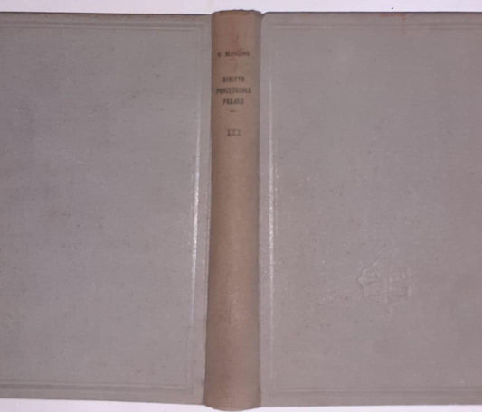 Trattato di diritto processuale penale italiano secondo il nuovo codice Volume III - copertina