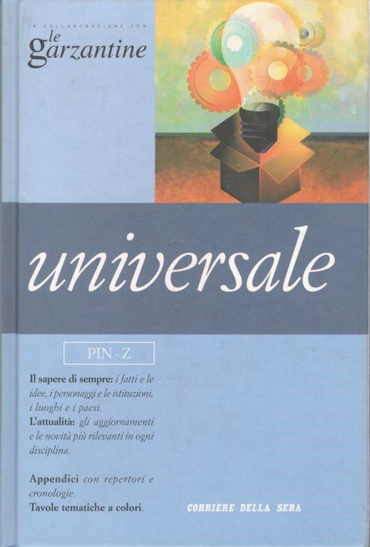 Enciclopedia Universale PIN-Z - copertina