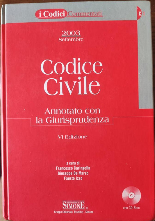 Codice civile : annotato con la giurisprudenza - copertina