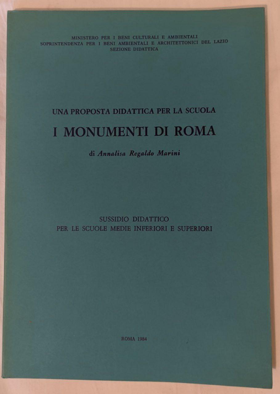 I monumenti di Roma - copertina