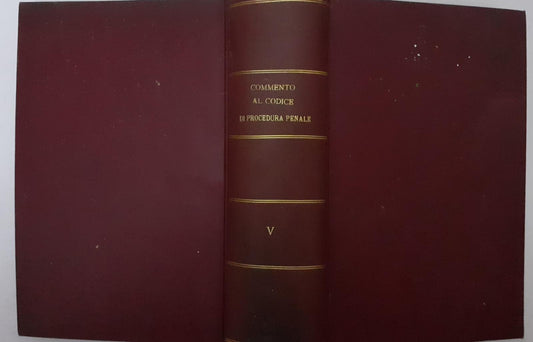 Commento al codice di procedura penale. Volume V. Codice di procedura penale - copertina