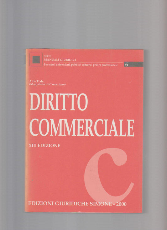 Diritto commerciale - copertina