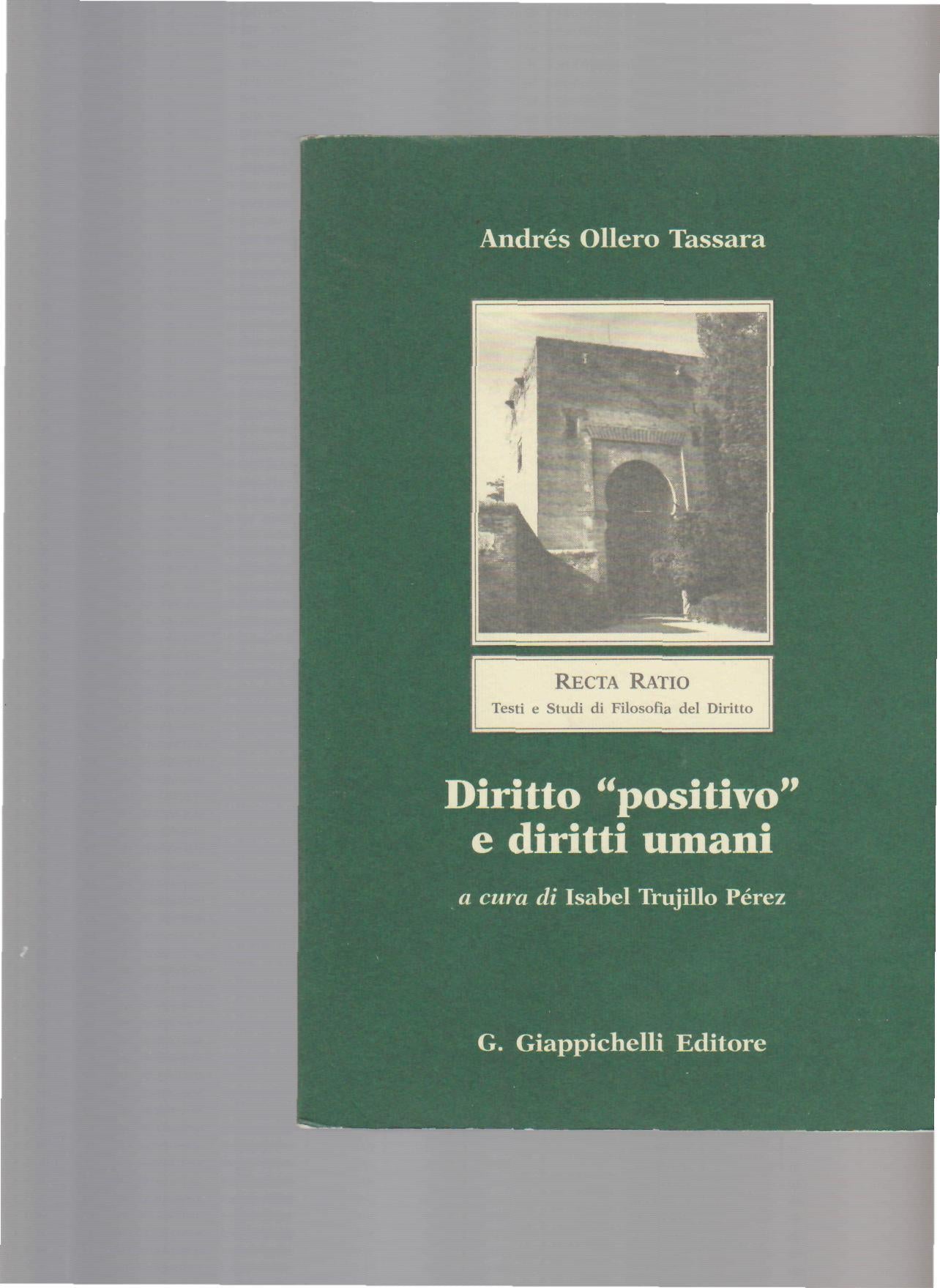 Diritto ''positivo''e diritti umani - copertina