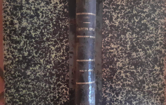 Corso teorico pratico di diritto civile Volume II. Dei beni, della proprieta' e sue modificazioni - copertina