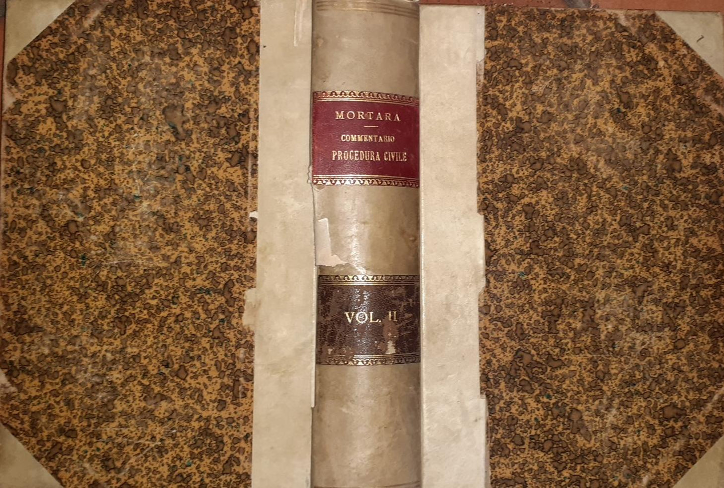 Commentario dei codice e delle leggi di procedura civile Volume II - copertina