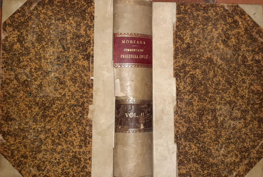 Commentario dei codice e delle leggi di procedura civile Volume II - copertina