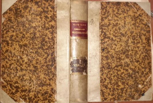 Commentario del codice e delle leggi di procedura civile Volume IV - copertina