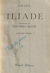 Iliade - copertina
