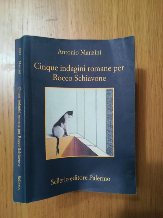 Cinque indagini romane per Rocco Schiavone - copertina