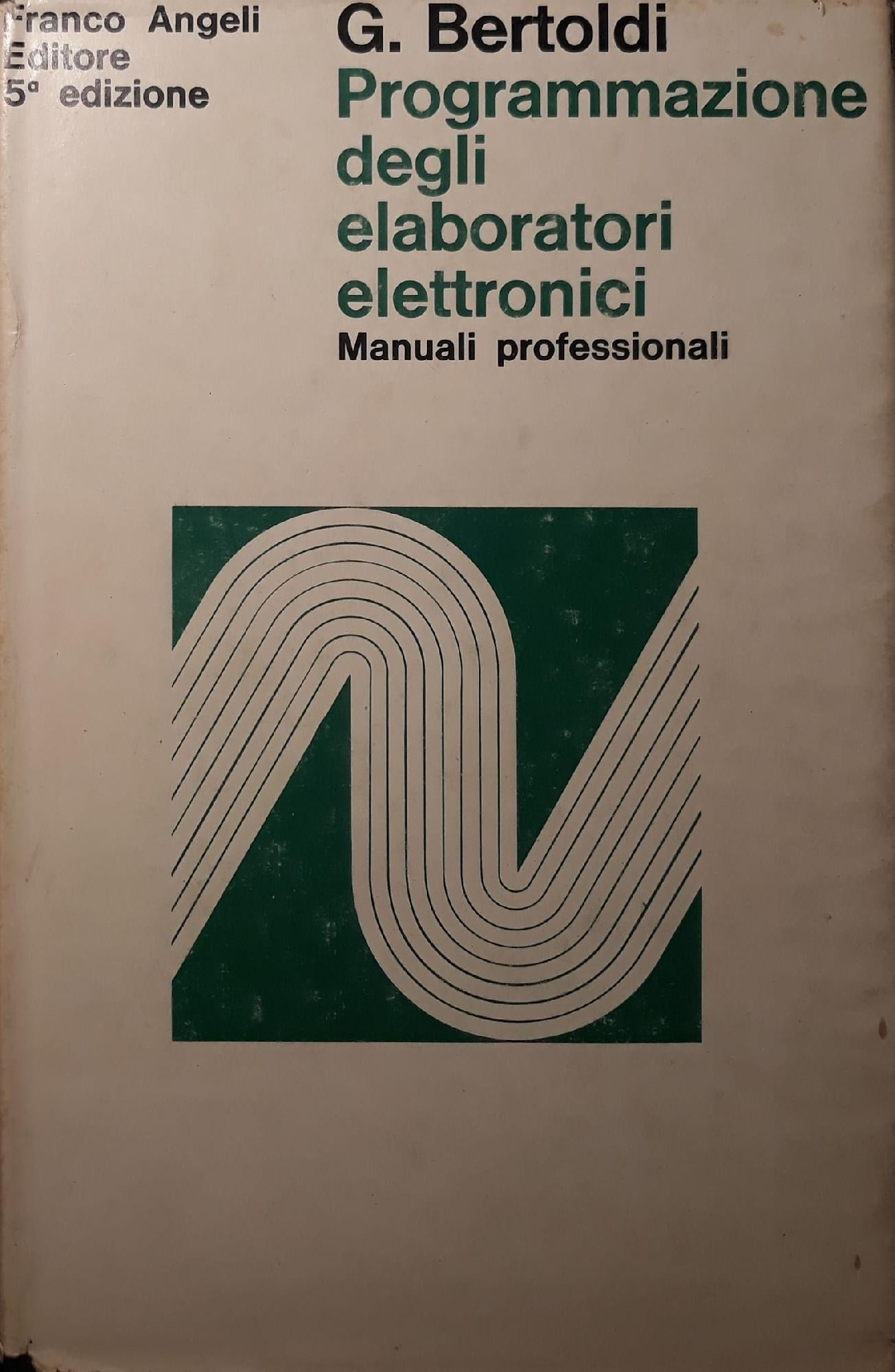 Manuale di programmazione degli eleboratori elettronici - copertina