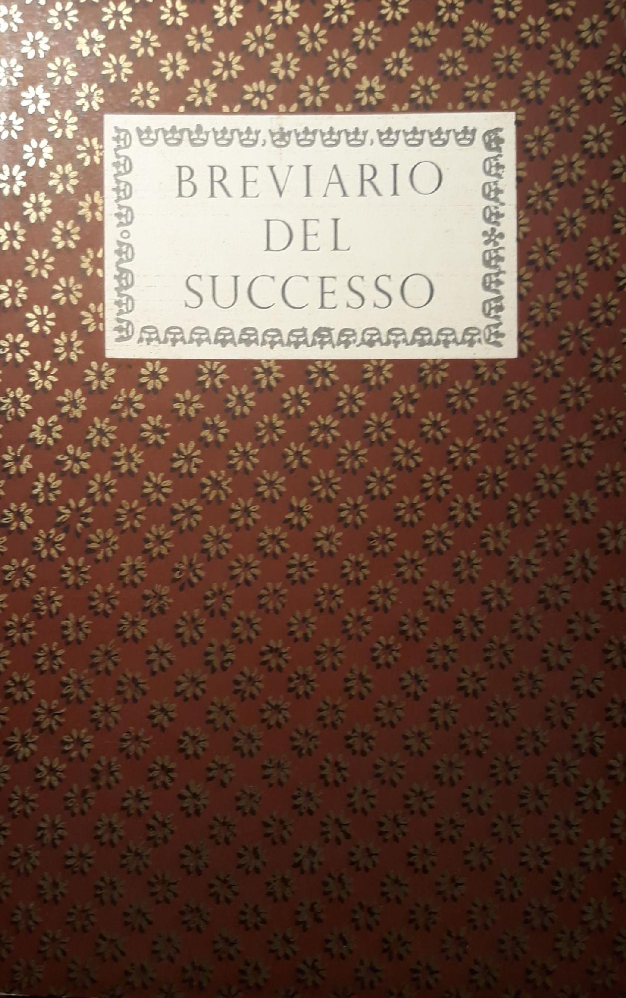 Breviario del successo - copertina