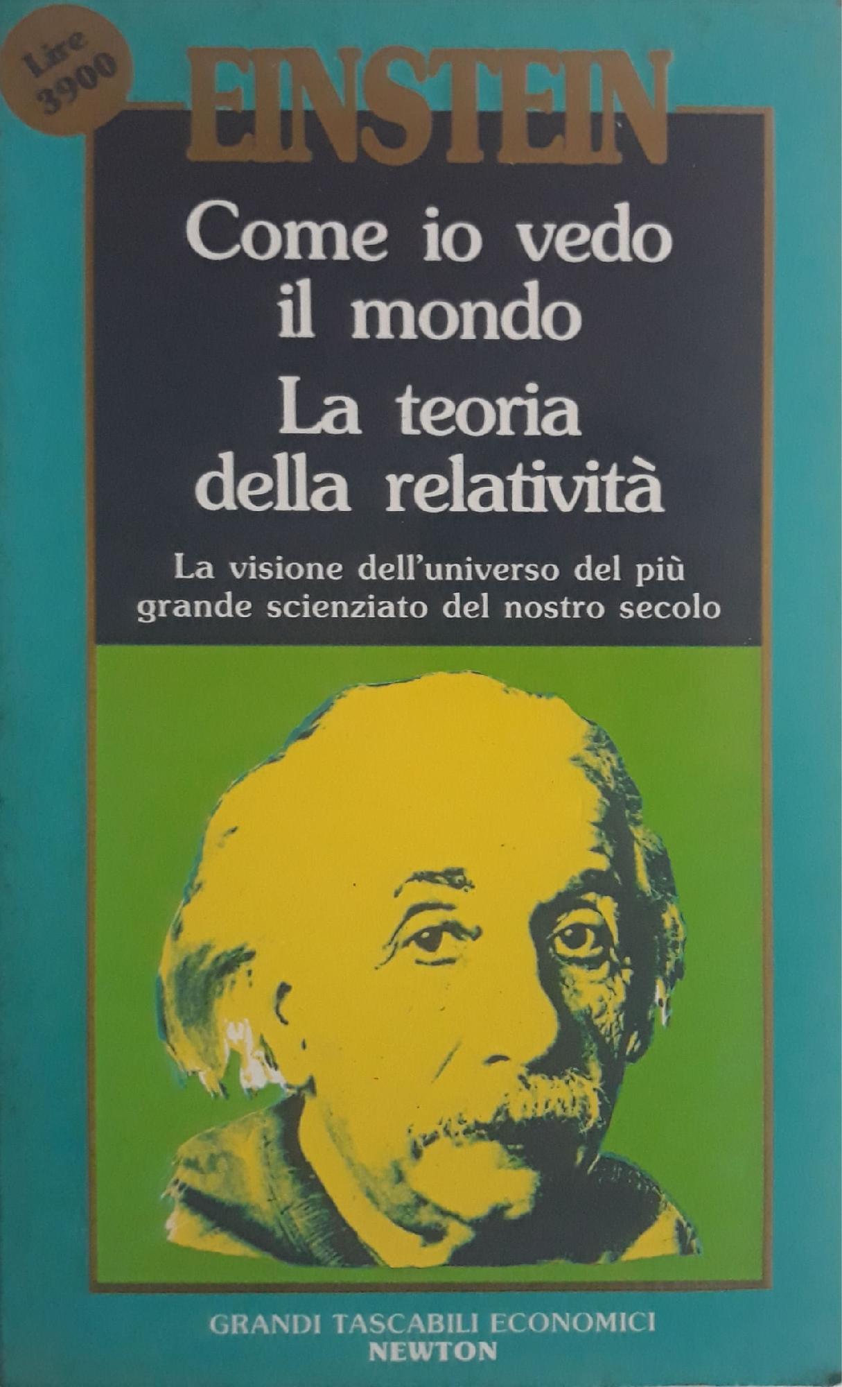 Come io vedo il mondo: la teoria della relatività - copertina