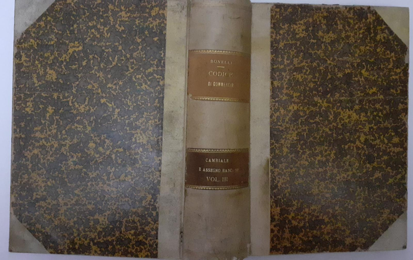 Commentario al codice di commercio Vol III - copertina