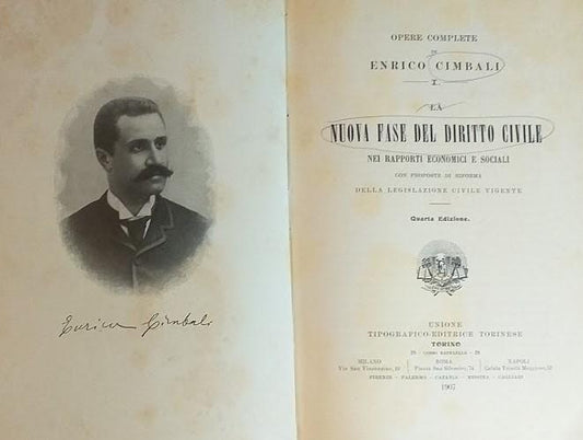 Nuova fase del Diritto Civile nei rapporti economici e sociali - copertina