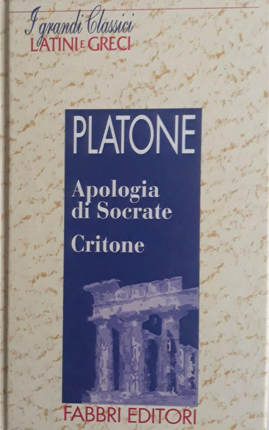 Apologia di Socrate, Critone - copertina