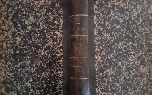 Corso teorico pratico di diritto civile Volume VIII - copertina