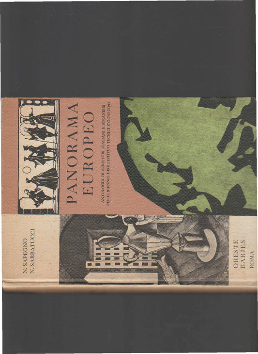PANORAMA EUROPEO (ANTOLOGIA DI SCRITTORI ITALIANI E STRANIERi) - copertina