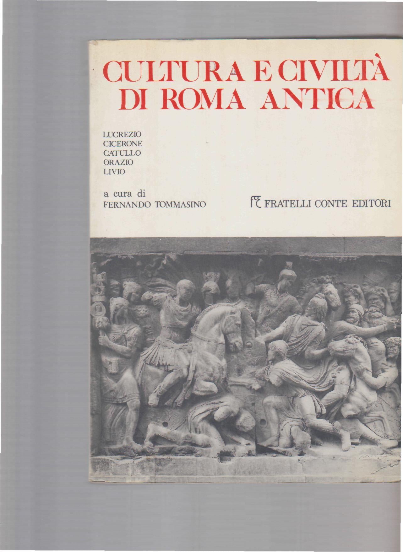 Cultura e civiltà di Roma antica - copertina