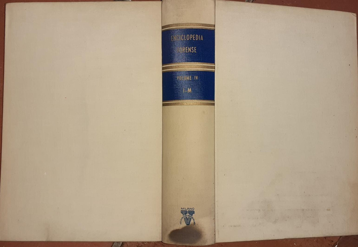 Enciclopedia forense Volume IV I-M - copertina