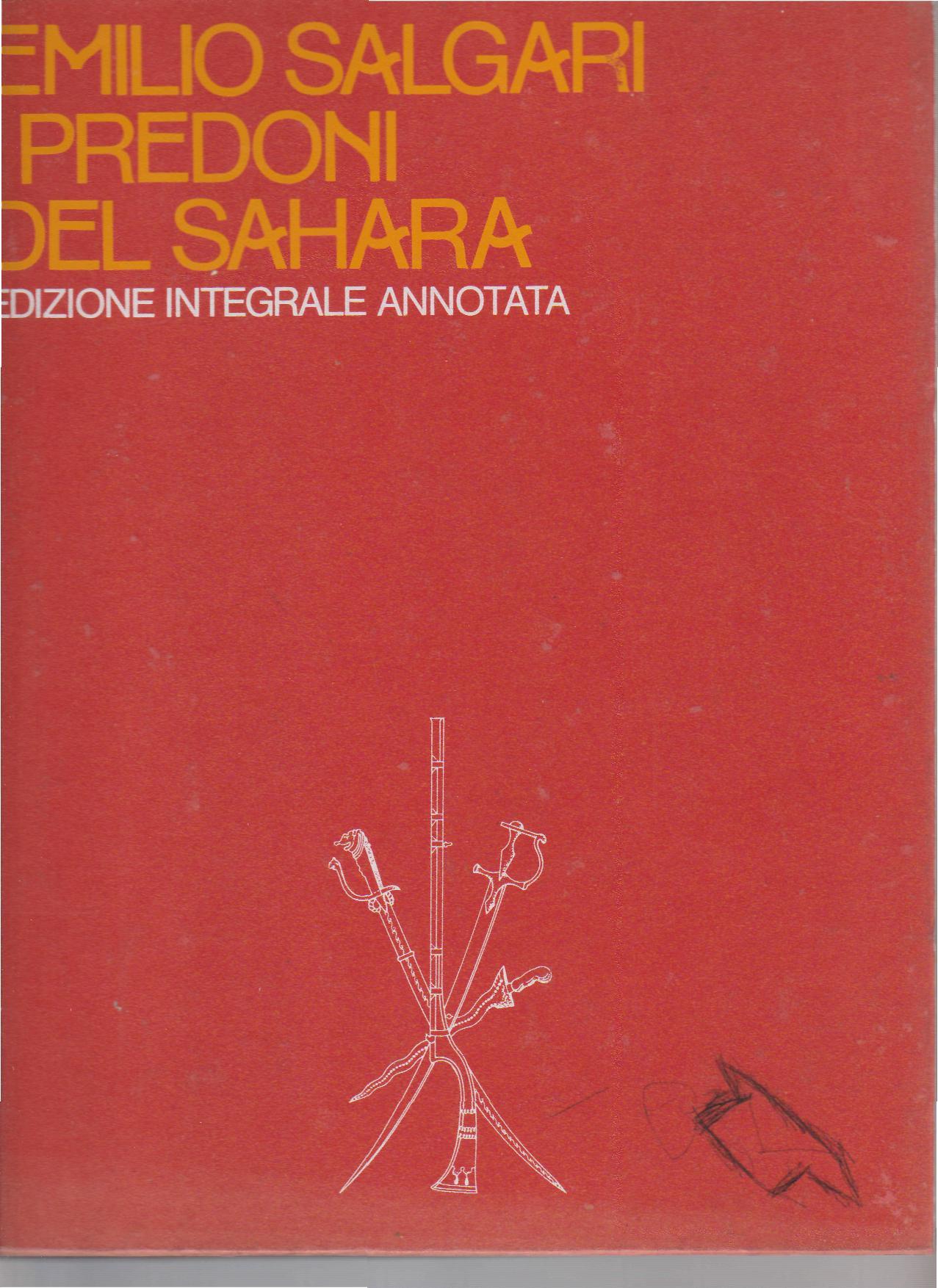 I PREDONI DEL SAHARA. Edizione integrale annotata - copertina