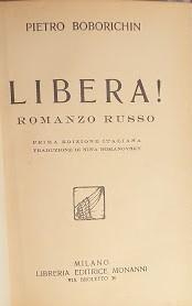 Libera! Romanzo russo - copertina