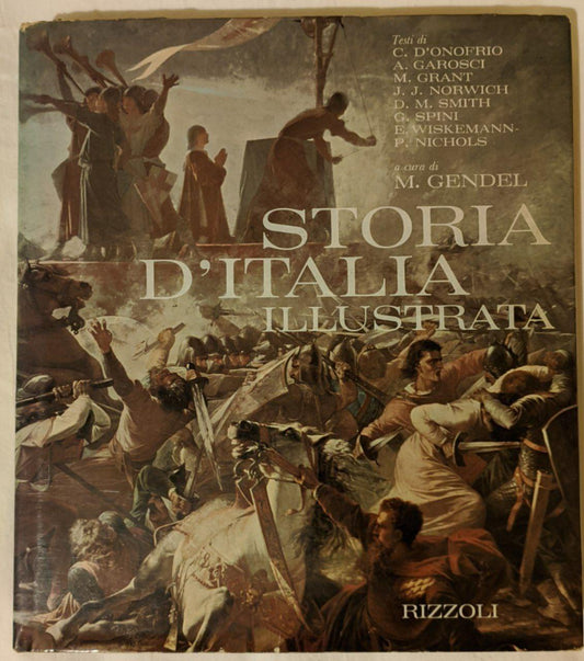 Storia d'Italia illustrata - copertina