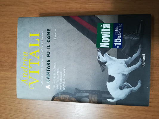 A cantare fu il cane - copertina
