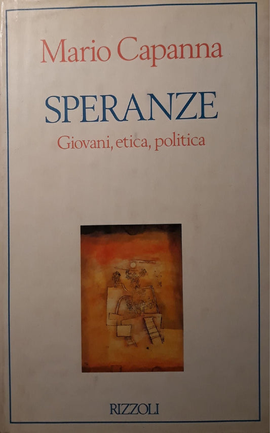 Speranze: giovani, etica, politica - copertina