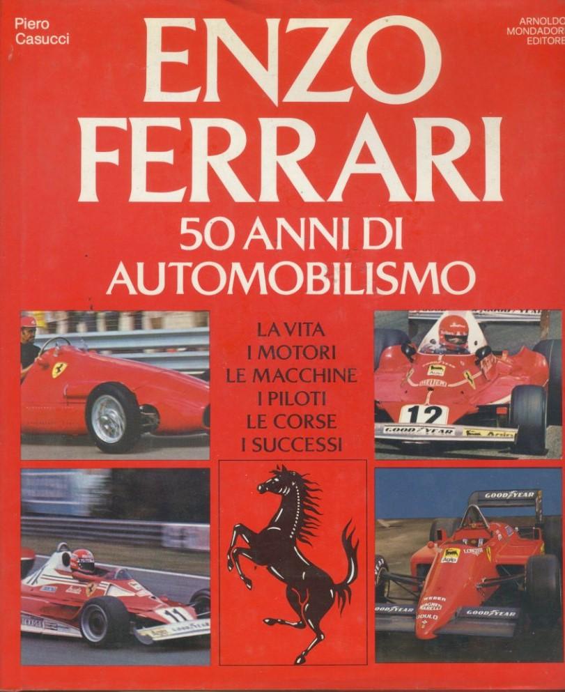 Enzo Ferrari 50 anni di automobilismo - copertina