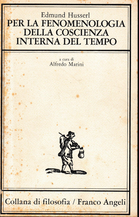 Per la fenomenologia della coscienza interna del tempo - copertina