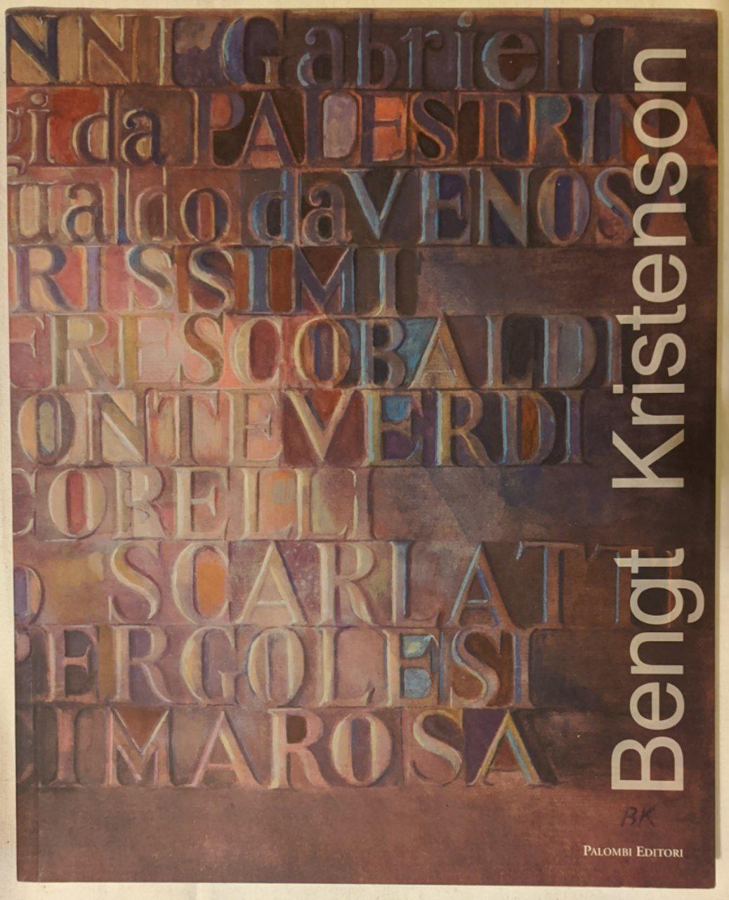 Bengt Kristenson: vibrazioni dal nord al sud - copertina