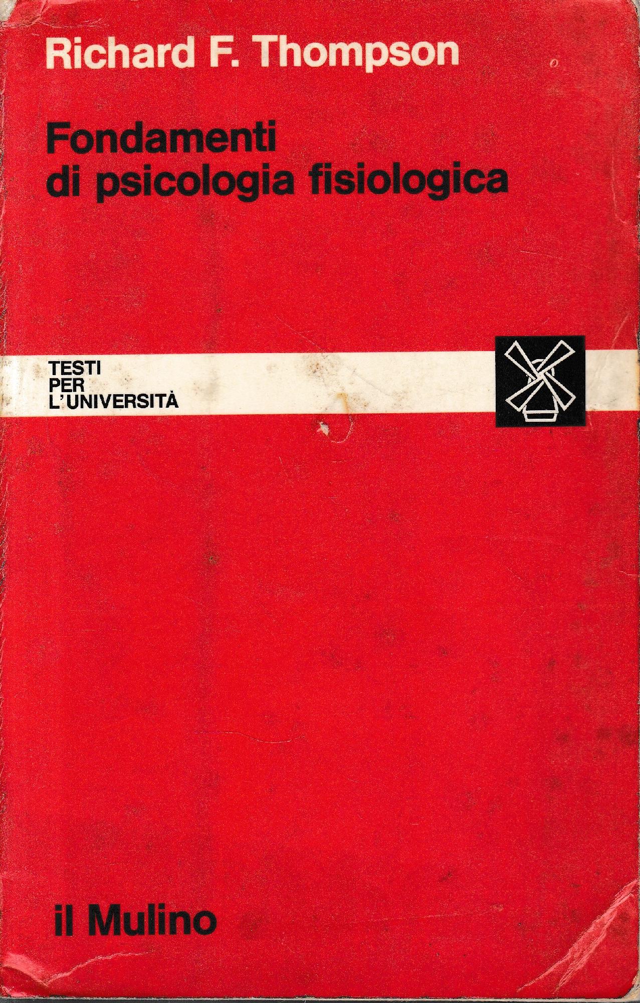 Fondamenti di psicologia fisiologica - copertina