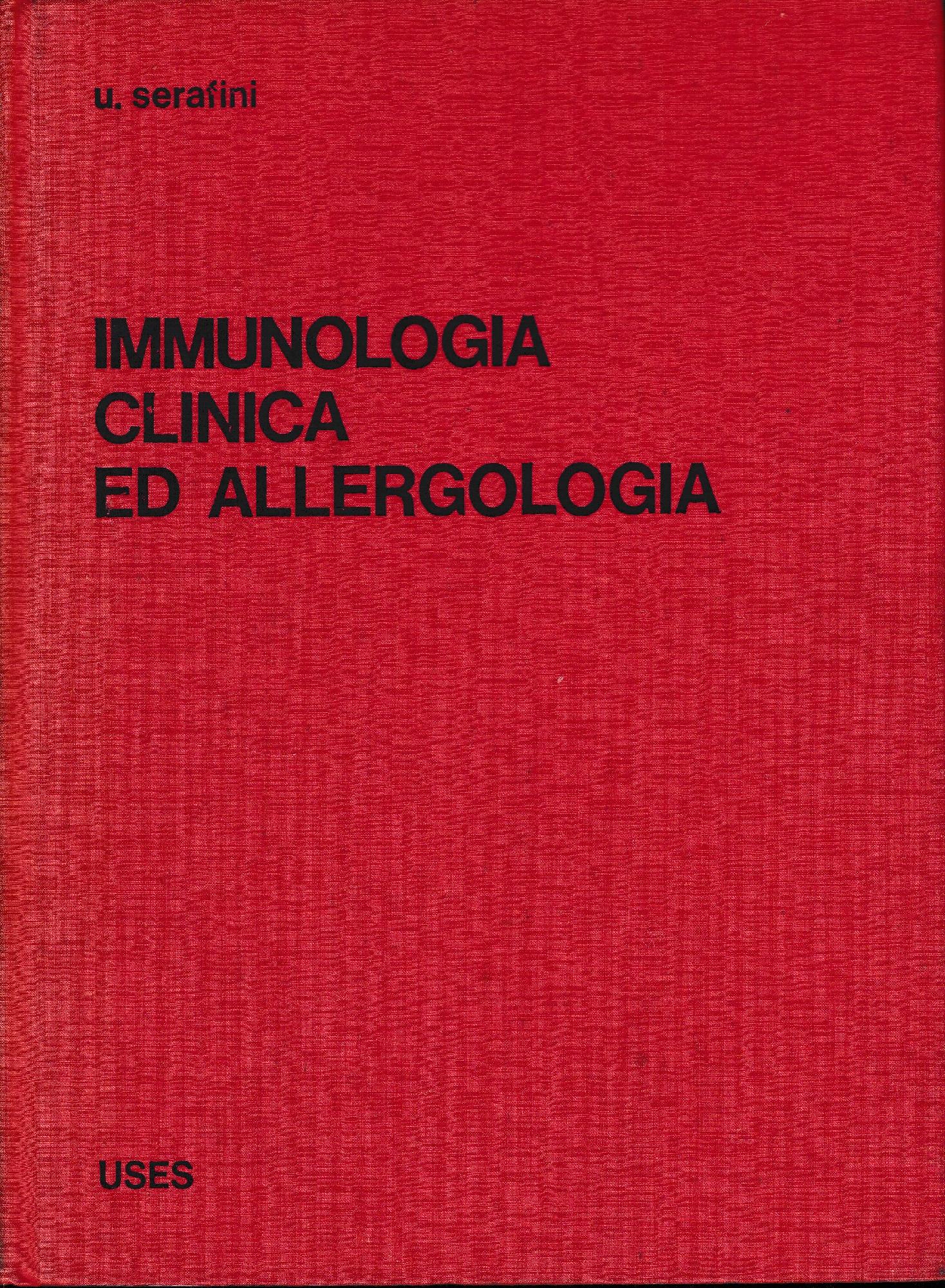 Immunologia clinica ed allergologia - copertina