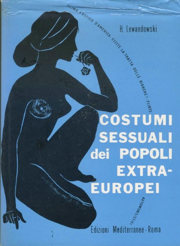 Costumi sessuali dei popoli extra europei - copertina