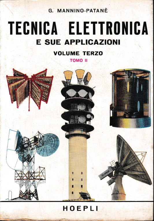 Tecnica elettronica e sue applicazioni, vol. terzo, tomo II - copertina