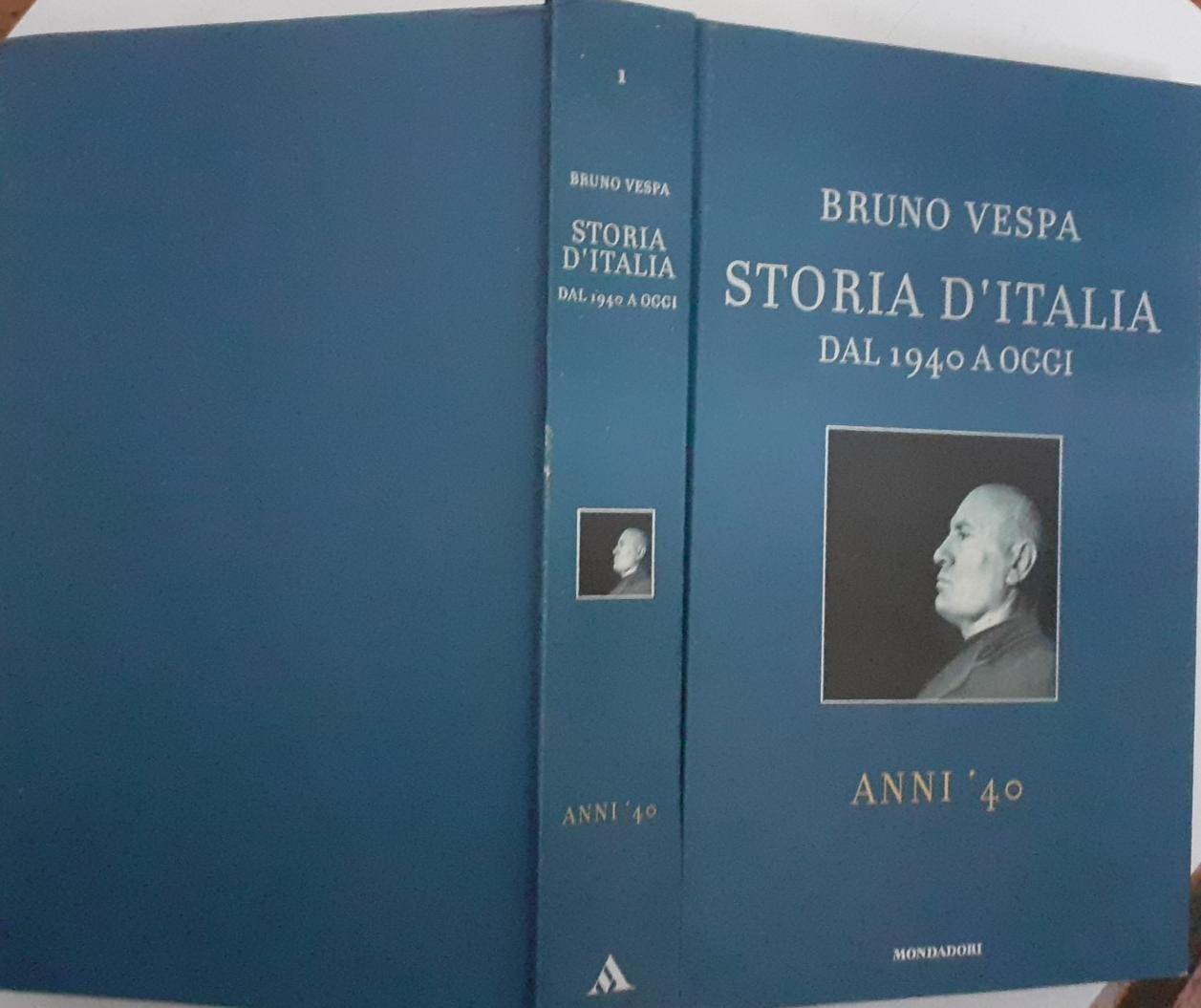 Storia d'Italia dal 1940 a oggi. Anni 40 - copertina
