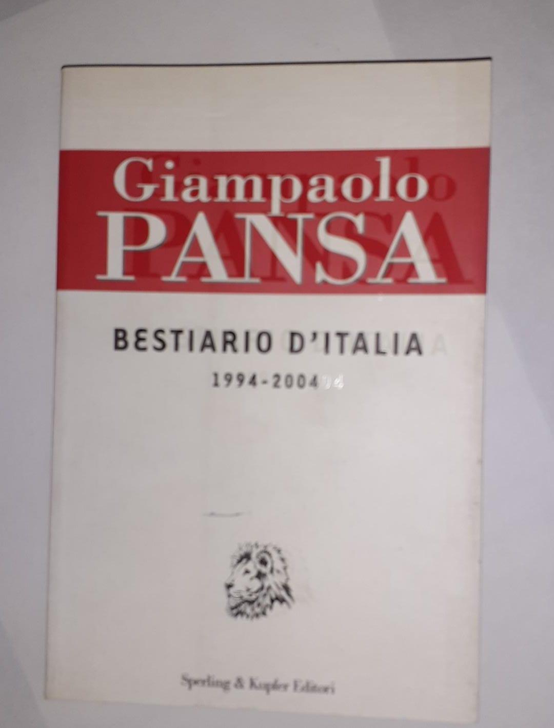 Bestiario d'Italia : 1994-2004 - copertina