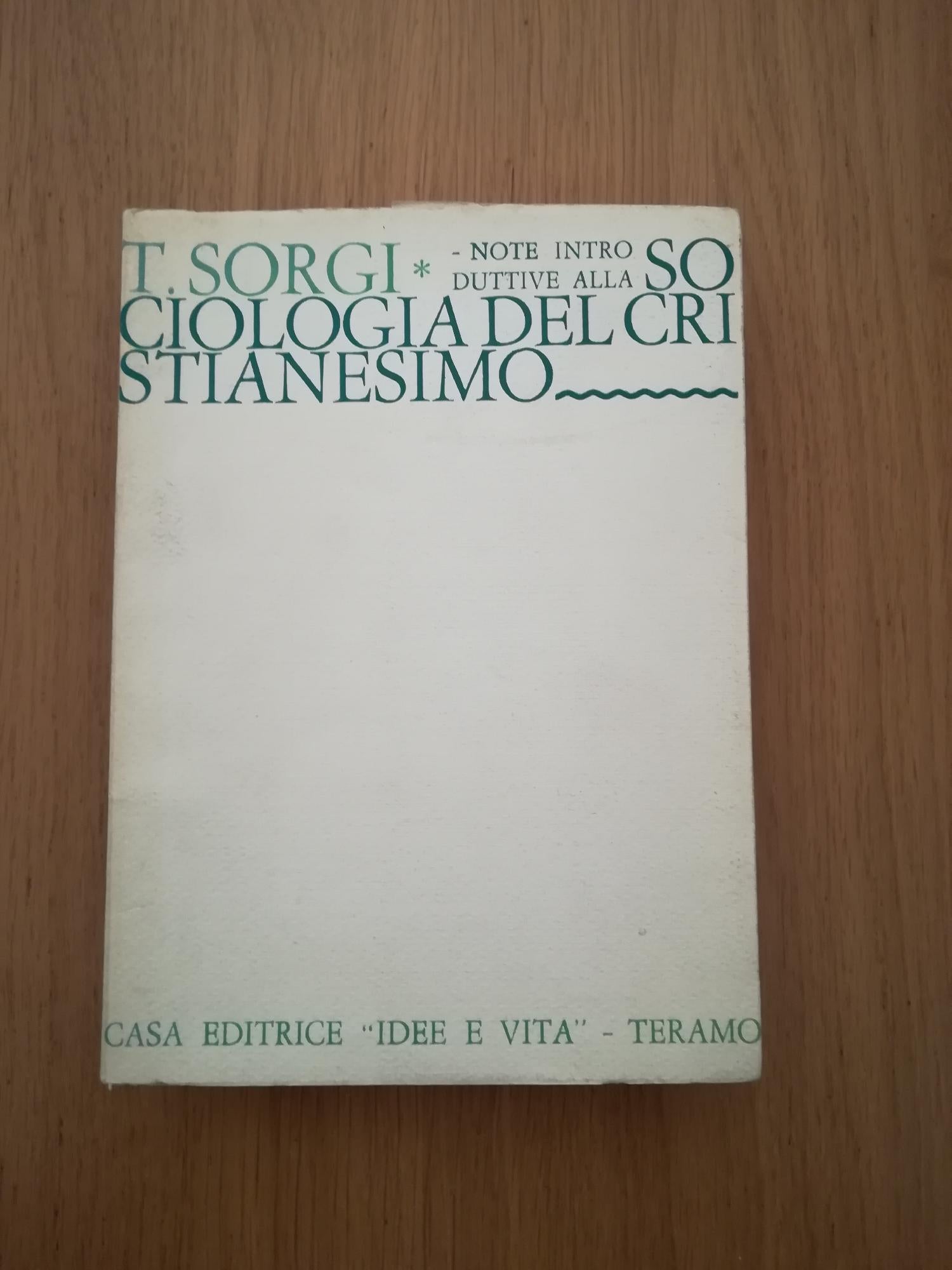 Sociologia del Cristianesimo - copertina