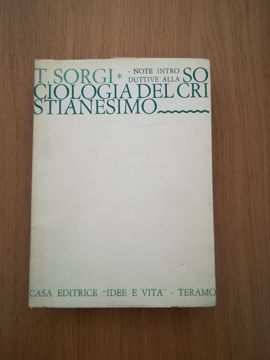 Sociologia del Cristianesimo - copertina