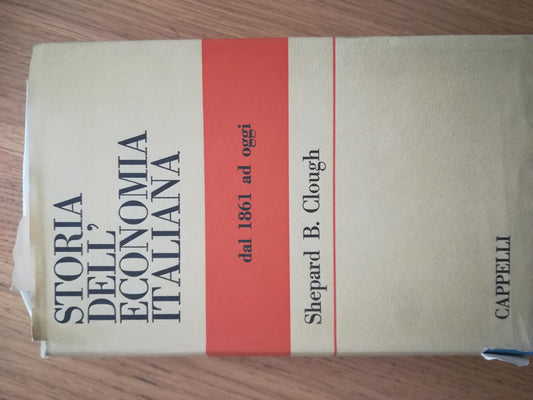 Storia dell'economia italiana: dal 1861 ad oggi - copertina