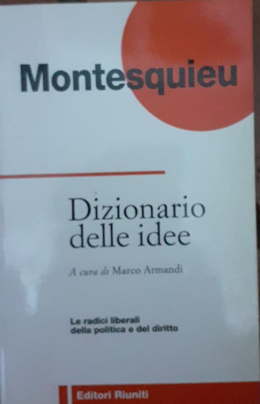Dizionario delle idee - copertina