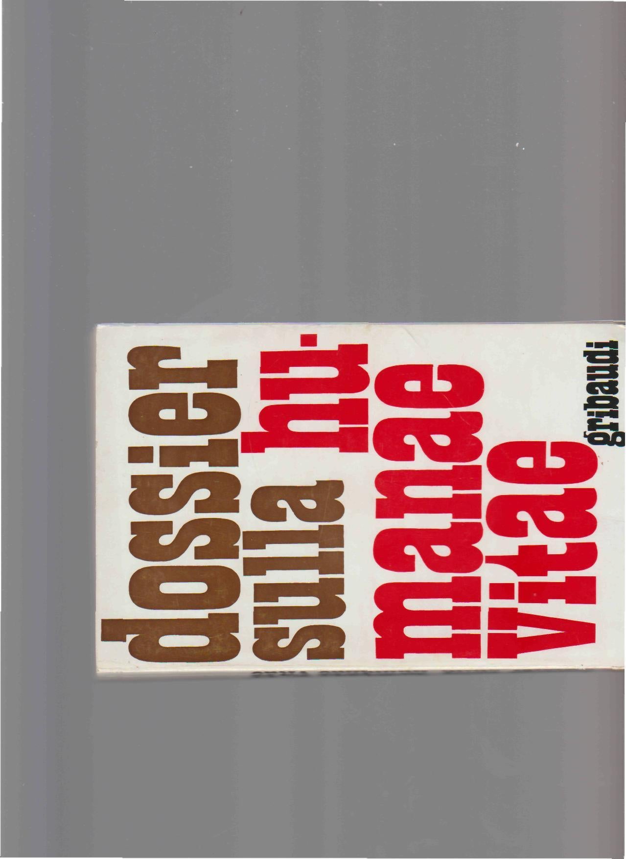 dossier sulla humanae vitae - copertina